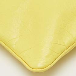 Balenciaga Yellow Leather The Power Of Dreams Pouch