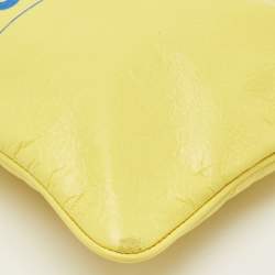 Balenciaga Yellow Leather The Power Of Dreams Pouch