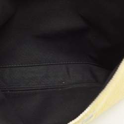 Balenciaga Yellow Leather The Power Of Dreams Pouch