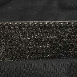 مملوكة مسبقًا Balenciaga Black Leather GGH Work Tote