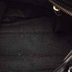 Pre Owned Balenciaga Black Leather Mini Metallic Edge Classic City Bag