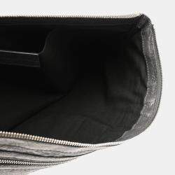 Balenciaga Clip L Gray Lambskin Clutch Bag