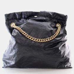 Balenciaga Medium Calfskin Crush Tote Bag