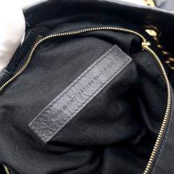Balenciaga Medium Calfskin Crush Tote Bag