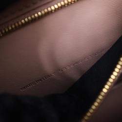 Balenciaga Hourglass Small Pink Crocodile Embossed Leather Shoulder Bag
