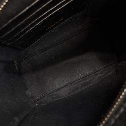 Balenciaga Black Leather Bazaar XXS bag
