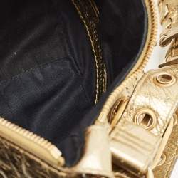 Balenciaga Gold Leather XS Le Cagole Shoulder Bag