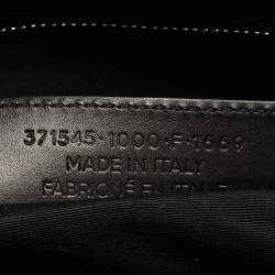 Pre Owned Balenciaga Black Leather Padlock Tote