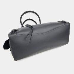 Pre Owned حقيبة بالنسياغا نيو كلاسيك سيتي جلد أسود كبيرة