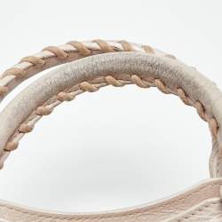 Pre Owned Balenciaga Light Pink Leather Mini Classic City Bag