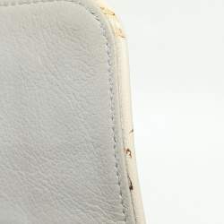 Pre Owned Balenciaga Multicolor Leather and Stingray Cherche Clutch