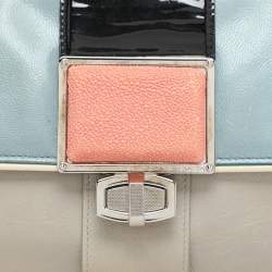 Pre Owned Balenciaga Multicolor Leather and Stingray Cherche Clutch