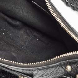 Pre Owned Balenciaga Black Leather XS Le Cagole Shoulder Bag