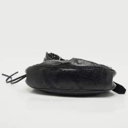 Pre Owned Balenciaga Black Leather XS Le Cagole Shoulder Bag