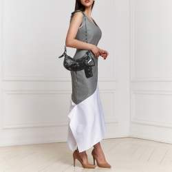 Pre Owned Balenciaga Black Leather XS Le Cagole Shoulder Bag