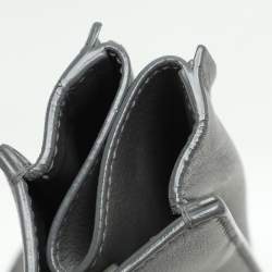 مملوكة مسبقًا Balenciaga Grey Perforated Leather Blackout Hardware Papier B4 Tote