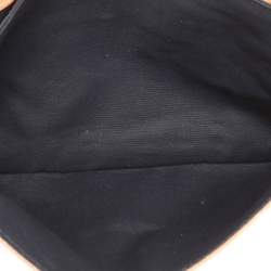 Pre Owned Balenciaga Rose Blush Leather Classic Envelope Clutch