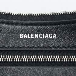 Pre Owned Balenciaga Black Leather Mary-Kate Shoulder Bag