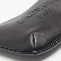 Pre Owned Balenciaga Black Leather Mary-Kate Shoulder Bag