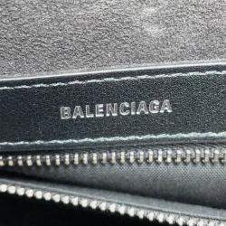 Pre Owned Balenciaga Mary Kate Medium Black Leather Tote Bag