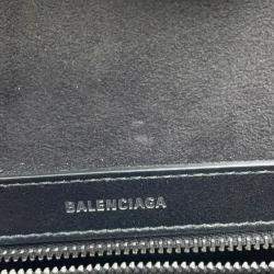 Pre Owned Balenciaga Mary Kate Medium Black Leather Tote Bag