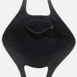 Pre Owned Balenciaga Mary Kate Medium Black Leather Tote Bag