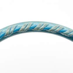 Pre Owned Balenciaga Sky Blue Leather GSH Work Tote