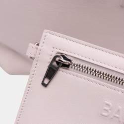 Pre Owned Balenciaga Pink Medium Smooth Calfskin Mary Kate Tote