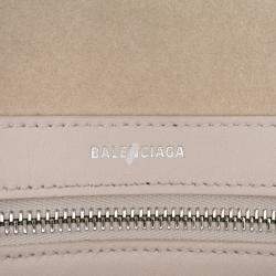 Pre Owned Balenciaga Pink Medium Smooth Calfskin Mary Kate Tote