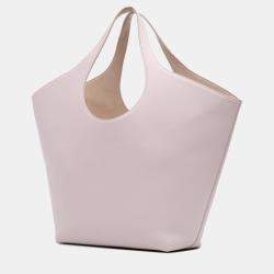 Pre Owned Balenciaga Pink Medium Smooth Calfskin Mary Kate Tote