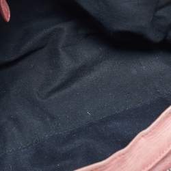 مملوكة مسبقًا حقيبة يد بالنسياغا بارك تايم جلد زهري مدببة أكتاف كبيرة