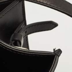 Pre Owned Balenciaga Black Leather Mini All Afternoon Tote