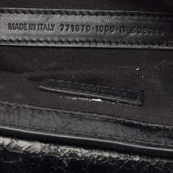 Pre Owned Balenciaga Black Leather XS Le Cagole Sling Bag