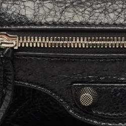 Pre Owned Balenciaga Black Leather XS Le Cagole Sling Bag