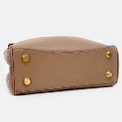 Pre Owned Balenciaga Brown Leather Rodeo Mini bag