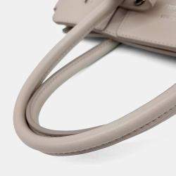 Pre Owned Balenciaga Beige Leather Tote and Shoulder Bag