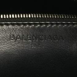 Pre Owned Balenciaga Mustard Yellow Leather Triangle Duffle S Bag