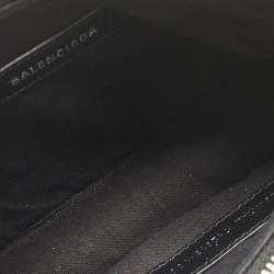 Pre Owned Balenciaga Black Leather XS Le Cagole Shoulder Bag