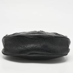 Pre Owned Balenciaga Black Leather XS Le Cagole Shoulder Bag