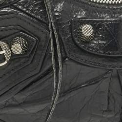 Pre Owned Balenciaga Black Leather XS Le Cagole Shoulder Bag