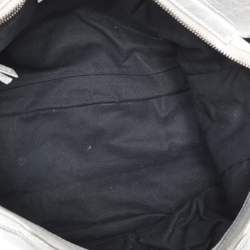 Pre Owned Balenciaga Silver Leather RH Classic City Bag