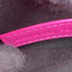 Pre Owned Balenciaga Crush Pink Quilted Nylon Shoulder Bag