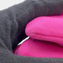 Pre Owned Balenciaga Crush Pink Quilted Nylon Shoulder Bag