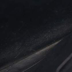 Pre Owned Balenciaga Black Leather and Python Le Dix Cartable Top Handle Bag