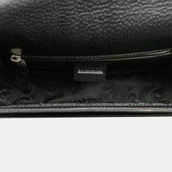 Pre Owned Balenciaga Black/Grey The Hacker Project BB Canvas Web Ophidia Crossbody