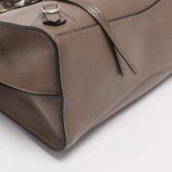 Pre Owned Balenciaga Brown Leather Small Neo Classic Tote