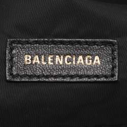 Pre Owned Balenciaga Black Nylon Explorer Belt Bag