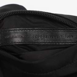 Pre Owned Balenciaga Black Nylon Explorer Belt Bag