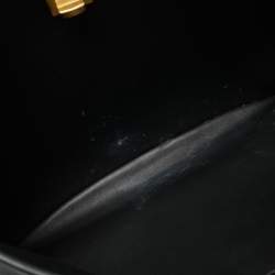 Pre Owned حقيبة بالنسياغا روديو جلد أسود متوسط بيد علوية