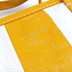 Pre Owned Balenciaga Leather Bazaar Small